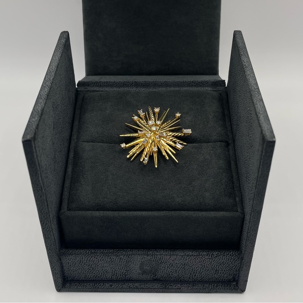 David Yurman Supernova Ring Diamond 18k - Gem